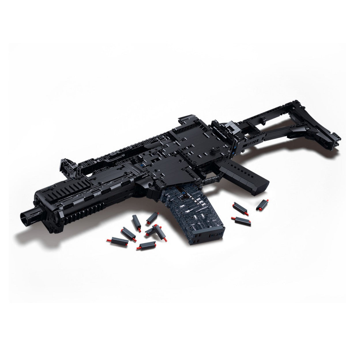 SLUBAN M38-B1355 Model Bricks Gun 1/1 G36C-S 1675Pcs